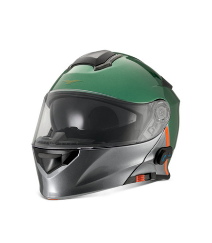 Casco modulare verde - modulare,