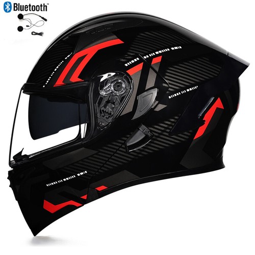 Casco moto bluetooth flip - casco, up