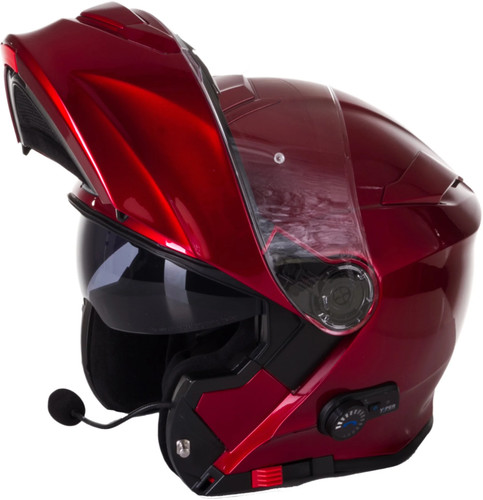 Casco moto anteriore
