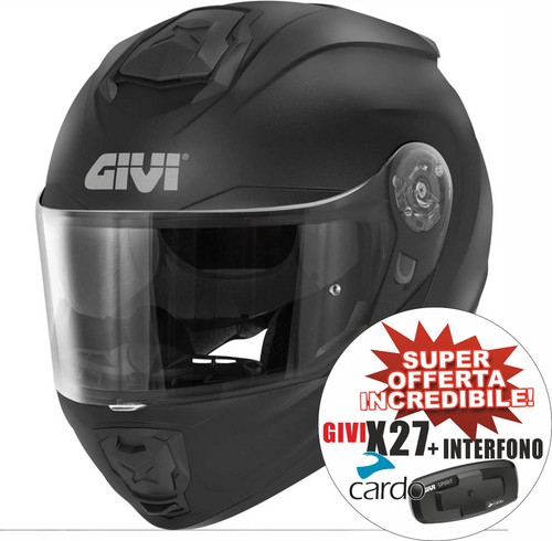 Casco modulare givi x27 - givi, nero