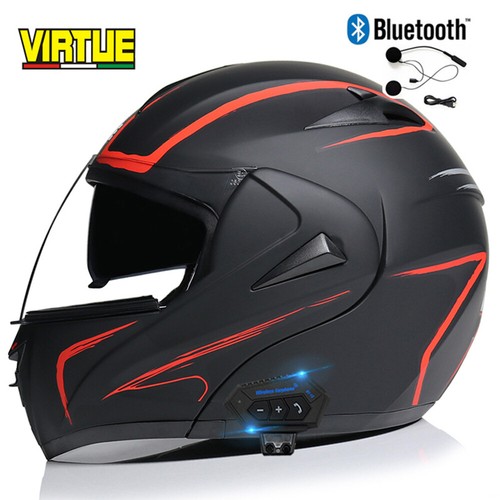 Casco moto modulare bluetooth - moto,