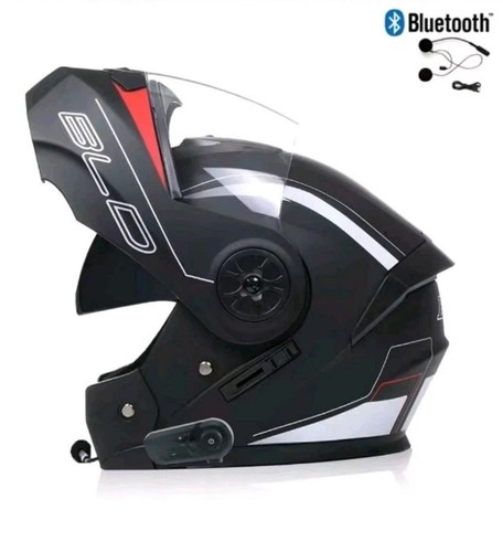 Casco moto modulare con - casco,
